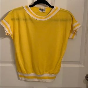 Vintage Sunflower yellow Top